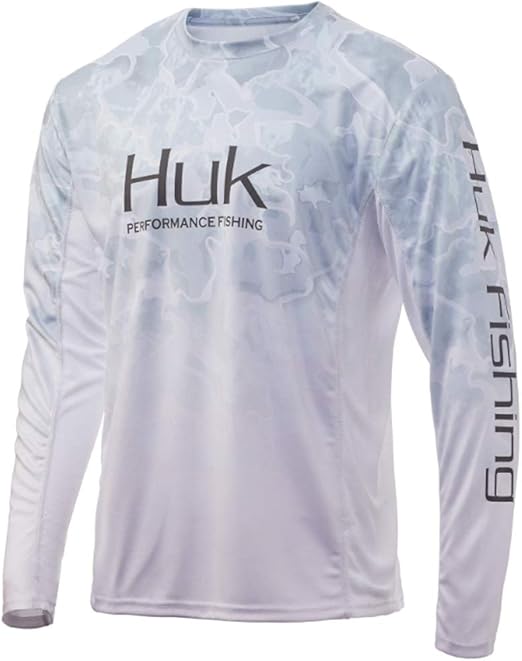 HUK Herren Icon X Camo Fade Shirt 