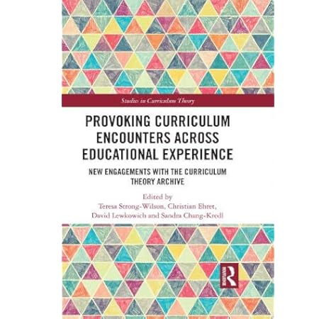 Provoking Curriculum Encounters Across Educational Experience New Engagements With The Curriculum Theory Archive Studies In Curriculum Theory Series Strong Wilson Teresa Ehret Christian Lewkowich David Chang Kredl Sandra 9780367178642