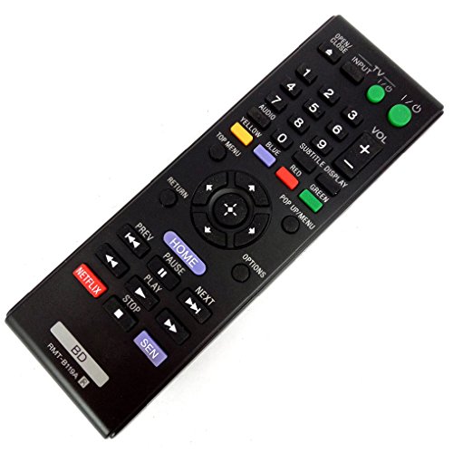 New Replacement Remote Control for BDP-BX58 BDP-BX510 BDP-185C BDP-185WN Sony Blu-ray Disc Player