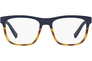 A｜X ARMANI EXCHANGE Armani Exchange Men's Ax3050 Square Prescription Eyeglass Frames