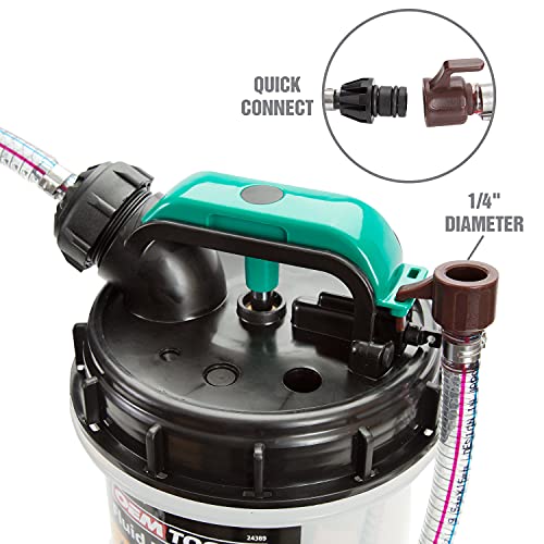 OEMTOOLS 24389 Manual Fluid Extractor 1.4 Gallons (5.3L), Car and