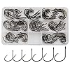 JSHANMEI-150pcsbox-2x-Strong-Offset-Circle-Hooks-Black-High-Carbon-Steel-7381-Tackle-Fishing-Hook-Set-Size-1-50