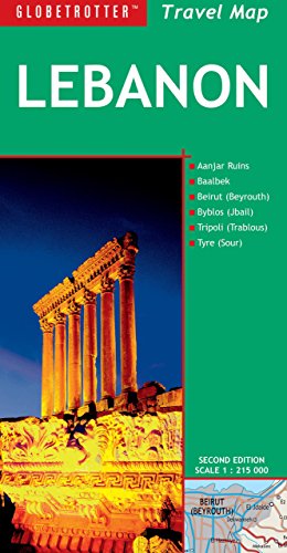 Lebanon Travel Map, 2nd (Globetrotter Travel Map) by Globetrotter