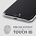 iPhone 7 Tempered Glass Screen Protector | Hard Rounded Edges HD Clarity 3D Touch Compatible Bubble-Free Installation for iPhone 7 | totallee (Clear Glass (1 Pack))