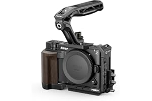 Tilta Camera Cage Base Kit Compatible with Nikon ZR | Modular Full & Half Cage | Xeno Top Handle | Cold Shoe | 1/4”-20 & 3/8”