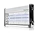 PestiTech PTH-8 20W Electronic Indoor Insect Killer, Bug Zapper, Mosquito Killer 20W with Unique UV Backlight Reflector Panel, Silent Operation