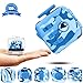 Fidget Toy Cube Blue Camo Relieves Anxiety and Stress for Kids and Adults - Comes with Case