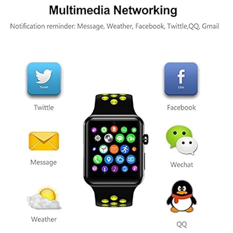 Domino dm09 Plus 1.54 pulgadas reloj teléfono 128 MB + 64MB IPS ...