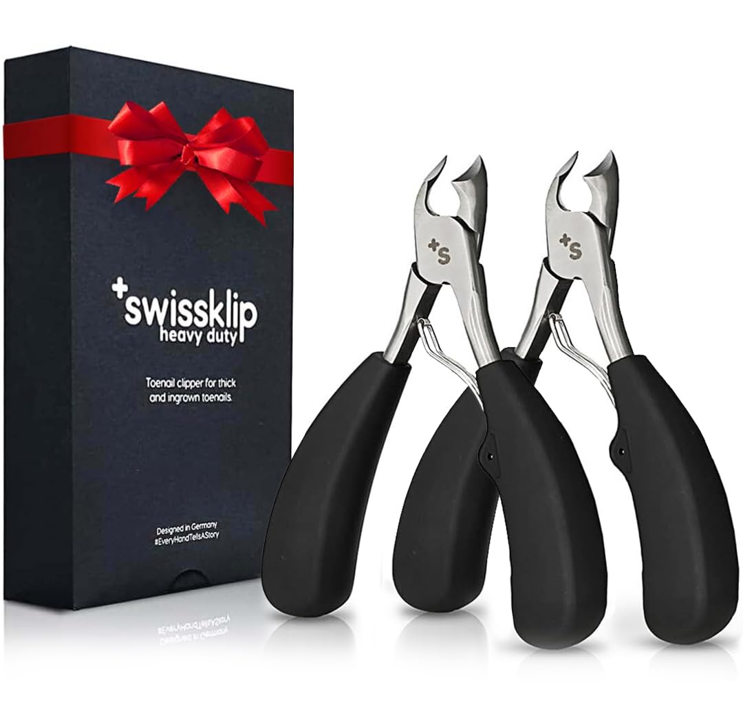 Swissklip Toenail Clippers I Heavy Duty Toe Nail Clippers I