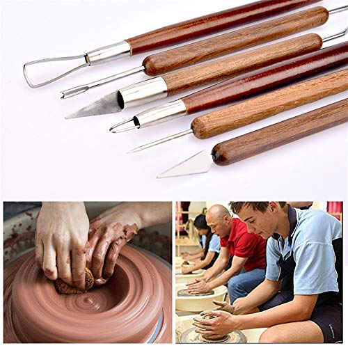 Crafts Clay Modeling Tool Clay Shaping Sculpting Tools Set Pottery Carving Tools for Ceramics Clay Pottery Shaping and Sculpting Clay at Schools & Home