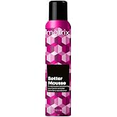 MATRIX Setter Mousse &ndash; For All Hair Types, 11.3 Fl Oz | Provides volumizing lift and shine, humidity resistant formula controls frizz, professional salon styling