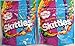 Skittles Flavor Mash-ups Wild Berry and Tropical (Pack of 2 9 Ounce Bags)