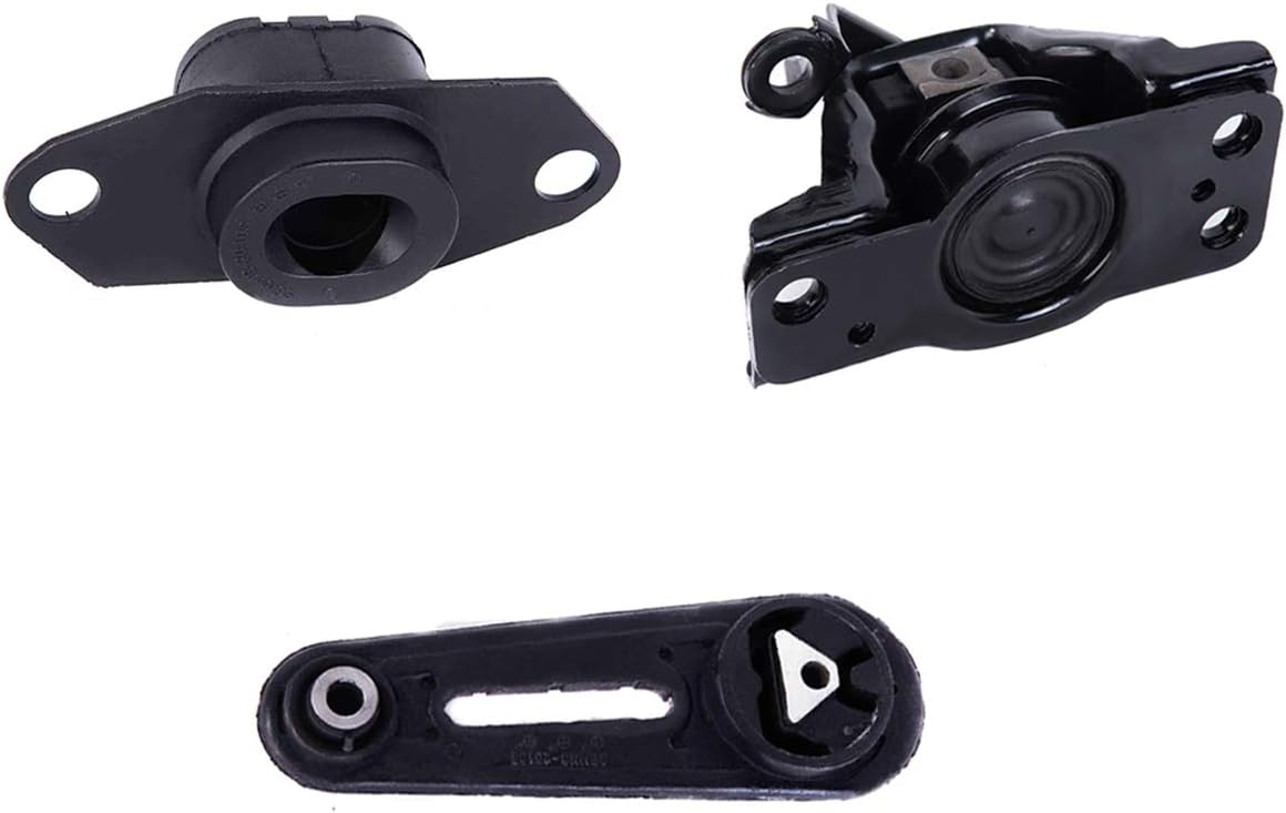 Ashimori Compatible With 2009-2011 Nissan Versa 1.6L Engine Motor Mount Set A4347 A4312 A4318