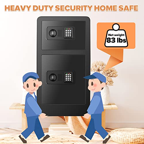 [2023 HOT] Extra Large Safes Box Fireproof Waterproof with Two