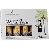Biscotti Tsoungari – Cookies Petit four (Pti-Four) with filling Apricot Jam and Dipped Coconut 300g (10.58 oz)