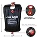 ZOESON 20L/5 Gallon PVC Solar-Heated Lightweight & Portable Outdoor Camping Shower Bag for Hiking & Camping