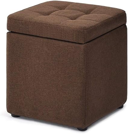 ZXYY Reposapiés Taburete para pies Caja de Almacenamiento Cubo Puf