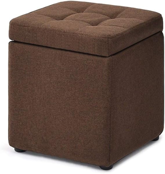 ZXYY Reposapiés Taburete para pies Caja de Almacenamiento Cubo Puf