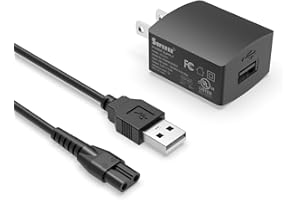 Superer Charger Replacement for Manscaped Lawn Mower 3.0/2.0 Electric Groin Hair Trimmer Power Supply Charger Cord - UL Listed