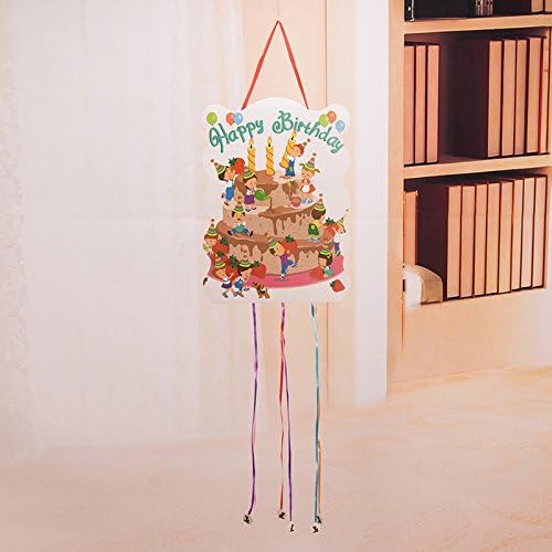 SarSean Happy Birthday Pinata, Pull String, Style 1