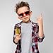 (12 Pack) Gold Glitter Pretend Toy Microphone for Kids Party Favors