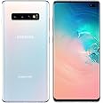 SAMSUNG Galaxy S10+ Plus (128GB, 8GB) 6.4" AMOLED, Snapdragon 855, IP68 Water Resistant, Global 4G LTE (GSM + CDMA) Unlocked (AT&T, Verizon, T-Mobile, Metro) G975U (Prism White)