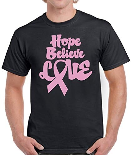 Pekatees Breast Cancer Shirts for Men Cancer Tshirts Cancer Awareness Shirt