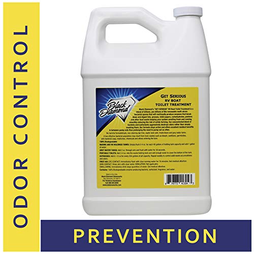 Black Diamond Stoneworks GET SERIOUS RV,Boat,Camper Chemical Toilet