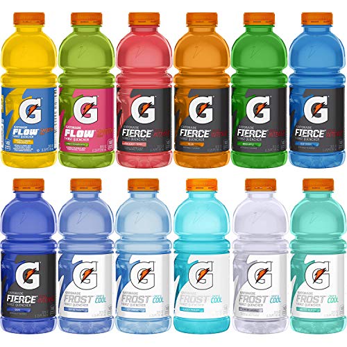 Gatorade Original Thirst Quencher Variety Pack, 20 Ounce Bottles (Pack