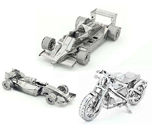 3d metal puzzle car collection models of a formula f101 sports ca…