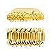 Gold Chain Link Party Balloon Decorations - 90s Party Theme Arch Linking Prop With 7 Large Balloons for a Hip Hop Graffiti Photo Booth Backdrop Display
