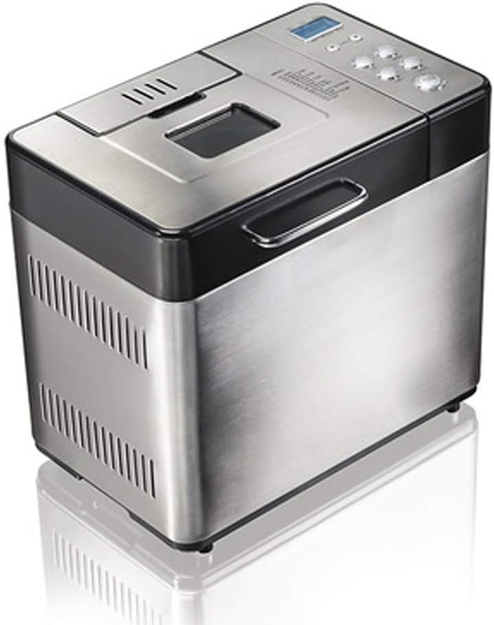 Automatic Bread Machine - Beginner Friendly Programmable Bread Maker (19 Programs, 3 Shell Colors, 15 Hours Reservation) - Multifunctional Baking Machine