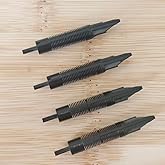 4Pcs Black/Clear Replacements Feed For LAMY Safari Writing Gift (Black)
