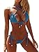 JOYCHEER Womens Brazilian Bikini Two Piece Swimsuits Sexy Thong Cheeky Cute Bathing Suits