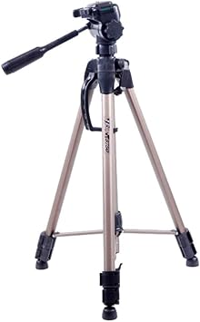 Tripé de Câmera Weifeng WT-3750 160cm Altura em Alumínio para Foto e Vídeo