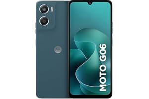 Smartphone Motorola Moto g06-128GB 12GB (4GB RAM + 8GB Ram Boost) e Camera 50MP com AI Bateria de 5200 mAh Tela 6.9" - Azul Marinho