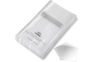 Wevac Vacuum Sealer Bags 100 Quart 8x12 Inch for Food Saver, Seal a Meal, Weston. Commercial Grade, BPA Free, Heavy Duty, Great for vac storage, Meal Prep or Sous Vide