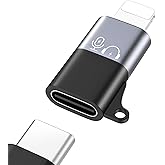 MoKo for DJI Mic Mini USB-C to Lightning Audio Adapter for iPhone -1 Pack | Support Music Playback &amp; Charging, Not for DJI Mobile Receiver &amp; Phone Calls, For iPhone 14/13/12/11/USB-C EarPods