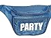 Bam Products- Neon Fanny Party Pack (Blue-White)
