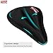 Arltb Bicycle Seat Cover Bike Saddle Cover Silicone Gel Pad Seat Saddle Cover Protector Bike Accessories 3D Cushion Soft Breathable for Mountain Bike Road