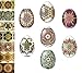LOT 3 Thermo Heat Shrink Sleeves - Easter Egg Decorating Kit - Ukrainian Pysanky Supplies - Decorative Easter Egg Wraps - Easter Decoration Wraps Pysanka Pysanky - for 21 Easter Eggs
