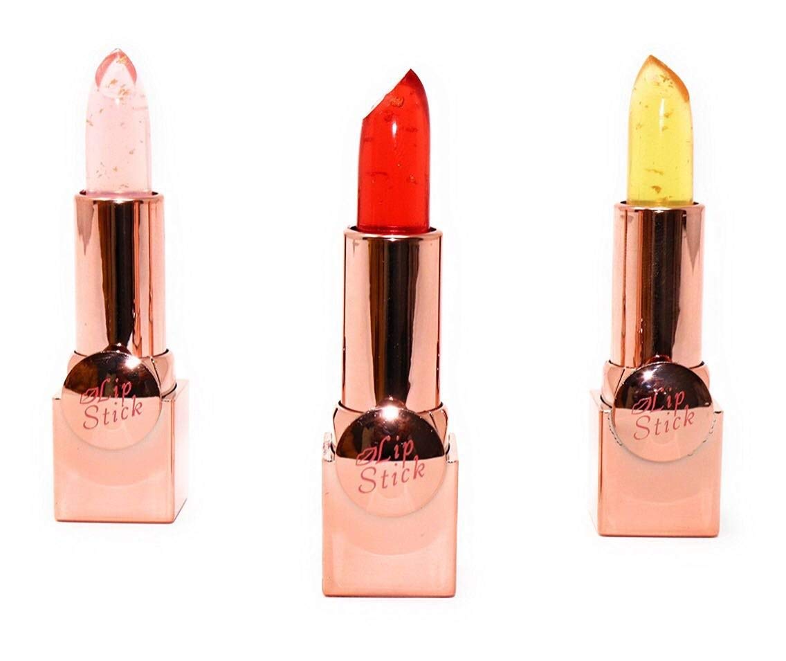 Buy Yas Beauty Hr Women Makeup Colour Changing Jelly Lipstick Set Of 3 Online At Low Prices In India Amazon In