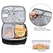 MIER Kids Insulated Lunch Box Bag Small Cooler Lunch Bag for Boys, Girls, Can Clip onto Backpack, Tote, Strollers, Black