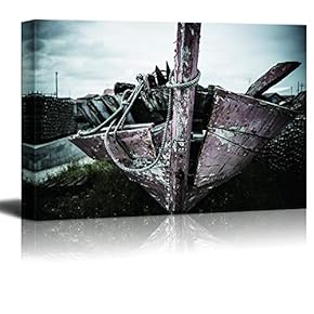signwin Canvas Wall Art Old Landscape Photography Canvas...