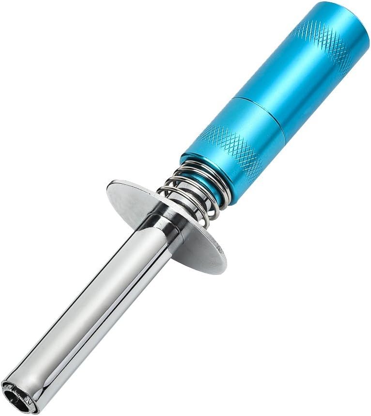 XPURC Glow Plug Igniter Nitro Engine Starter tool Apply to RC Car Support AA Batteries (blue)