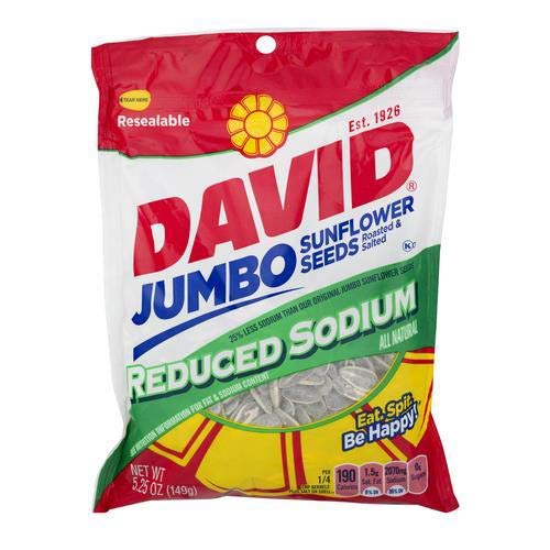 DAVID SUNFLWR SEED JUMBO (PACK OF 6)