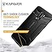 KAPAVER® Thermoplastic Polyurethane Rugged Armor Back Cover Case for Xiaomi Poco F1 (Black)