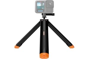 Svbony 4in1 Floating Selfie Stick Tripod for GoPro Hero 13 12 11 10 9 8, DJI OSMO Action 5 Pro 4 3,AKASO EK7000 Action Cameras Used as Waterproof Extendable Floating Stick Tripod Hand Grip Monopod