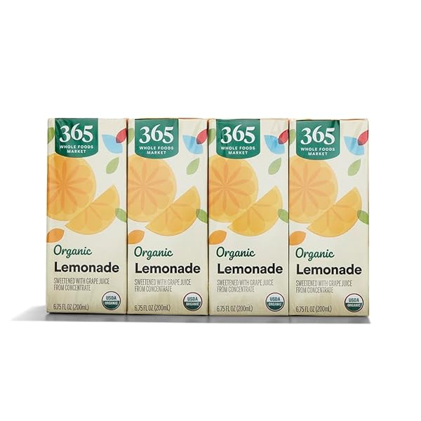 365 BY WHOLE FOODS MARKET, ORGANIC LEAPING LEMONADE, 8 PACK