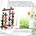 Coppthinktu Parrot Toys, Parrot Toys for Large Birds, Knots Block Parrot Chew Toys with Number Wooden Blocks and Bells for Small Medium Large Parrots and Birds Like Amazon, African Grey and Cockatoosthumb 3